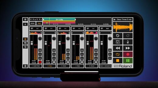 Roland's free mobile studio app helps you record fresh ideas